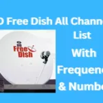 DD Free Dish Channel List