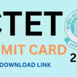 CTET Admit Card 2023