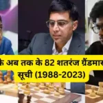 indian chess grandmaster list