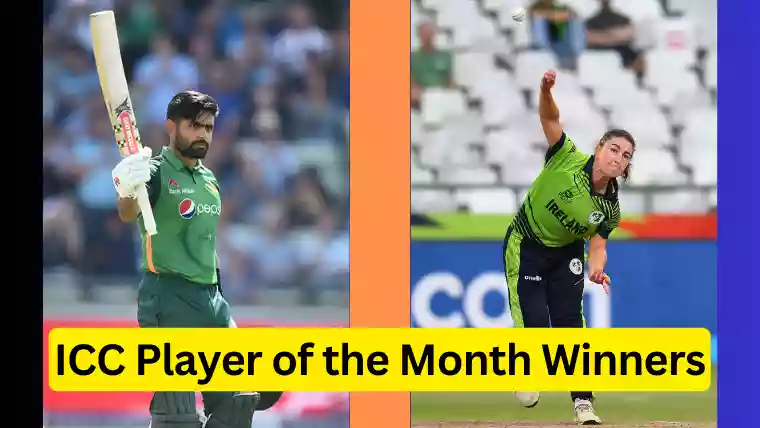 ICC Player of the Month August 2023