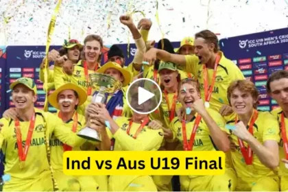 Ind vs Aus U19 Final 2024