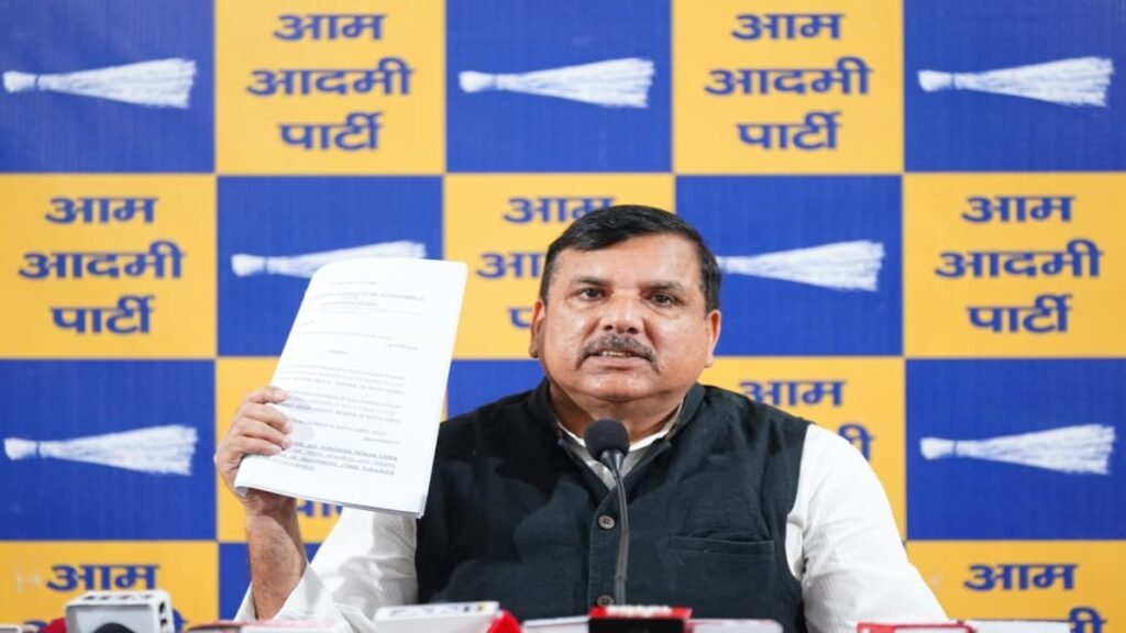 ‘‘AAP’ ने पंजाब से गद्दारी करने वाले सातों सांसदों की सदस्यता रद्द करने के लिए राज्यसभा के सभापति व उपराष्ट्रपति को भेजी याचिका- संजय सिंह