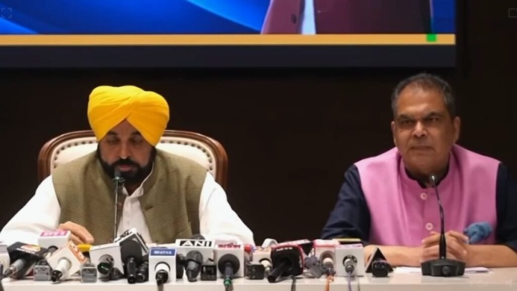 पंजाब सरकार फसलों की करवाएगी गिरदावरी: CM मान बोले – बारिश और ओलावृष्टि से हुआ नुकसान, बेअदबी पर कानून जल्द