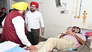 CM भगवंत सिंह मान द्वारा बठिंडा के एडवांस्ड कैंसर इंस्टीट्यूट का अचानक दौरा, सुविधाओं और मरीजों की देखभाल का जायजा लिया