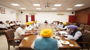 CM भगवंत सिंह मान की अगुवाई में मंत्रीमंडल द्वारा दरियाओं, चोओं और सेम नालों से गाद निकालने के लिए हरी झंडी