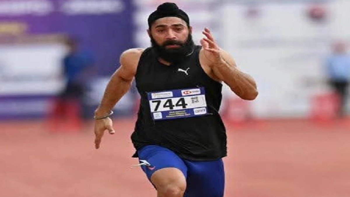पंजाब के Gurindervir Singh ने रचा इतिहास, 100 मीटर में बनाया नया राष्ट्रीय रिकॉर्ड, जीता गोल्ड मेडल