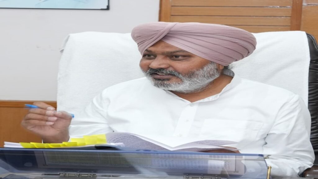 पंजाब सरकार ने करोड़ों रुपये के बकाया की वसूली के लिए वैट और जीएसटी डिफॉल्टरों की संपत्तियों की नीलामी शुरू की: हरपाल सिंह चीमा