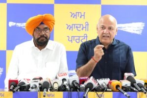 मोदी सरकार व्यापारियों, आप वर्करों और पंजाब सरकार के अधिकारियों को परेशान करने के लिए ईडी का इस्तेमाल कर रही है: मनीष सिसोदिया