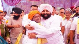 श्री आनंदपुर साहिब हलके में गूंजा भगवंत मान दोबारा का नारा