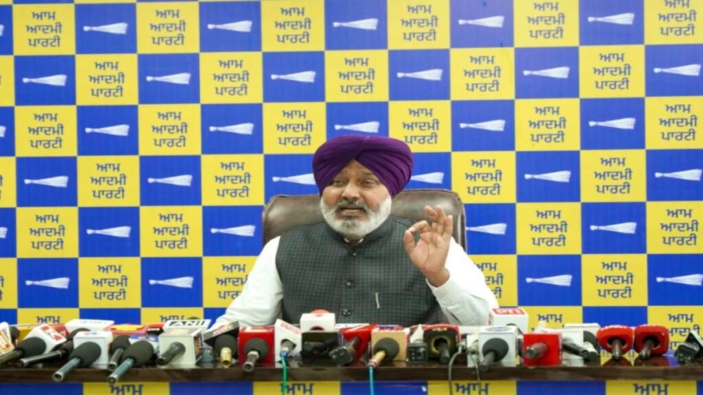 अमित शाह को पंजाब को उपदे देने से पहले देश में बढ़ रहे गैंगस्टरवाद, फिरोती और नशा तस्करी पर जवाब दें: हरपाल सिंह चीमा