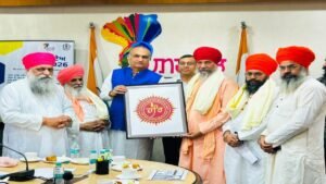 श्री गुरु रविदास जी के 650वें प्रकाश पर्व को समर्पित संत महापुरुषों के साथ हुई विशेष मीटिंग, चार शोभायात्राओं के रूट तय: दीपक बाली
