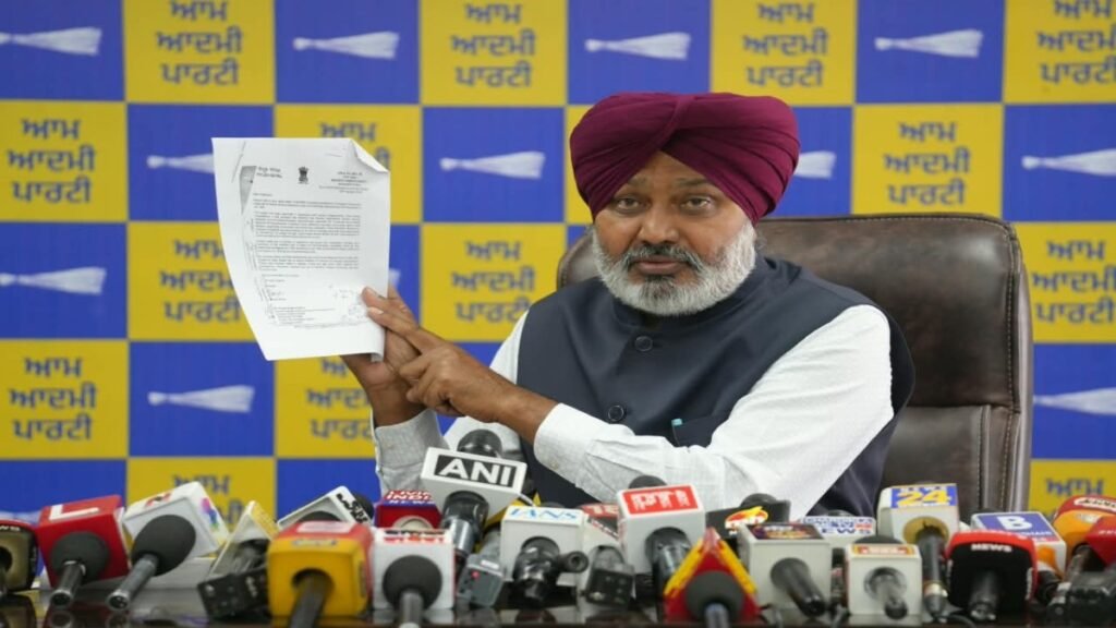 पंजाब ने नशों के विरुद्ध सख्त कानून बनाने के लिए केंद्र को तीन पत्र लिखे, लेकिन भाजपा की केंद्र सरकार ने कोई गंभीरता नहीं दिखाई: हरपाल सिंह चीमा